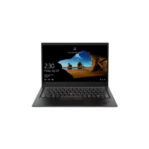 Lenovo ThinkPad X1 Carbon 7th felújított használt laptop, enyhén karcos kijelző